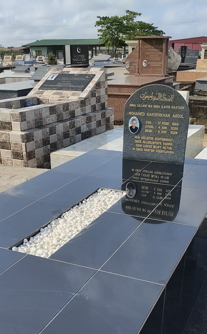 Headstone of Mohamed Haroenkhan Abdul